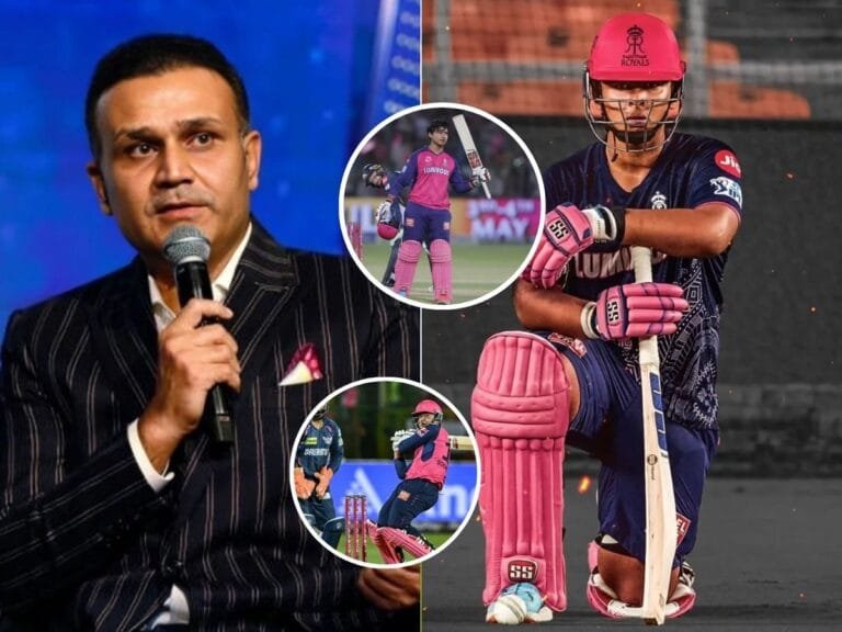 IPL 2025 Vaibhav Suryavanshi reply to virender sehwag with century against GT