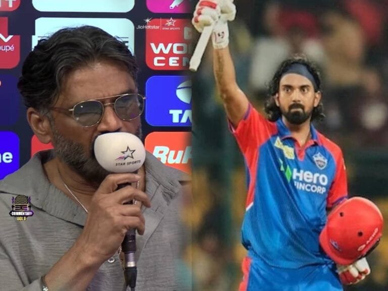 kl rahul father in law sunil shetty tell why rahul performing good in this ipl season video viral
