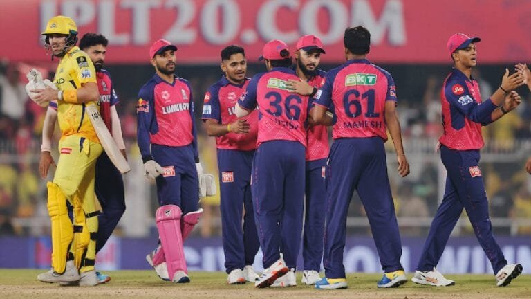BadlapurCity | IPL 2025: राजस्थान रॉयल्सचा चेन्नई सुपर किंग्सवर ६ धावांनी थरारक विजय – नितीश राणाची निर्णायक खेळी