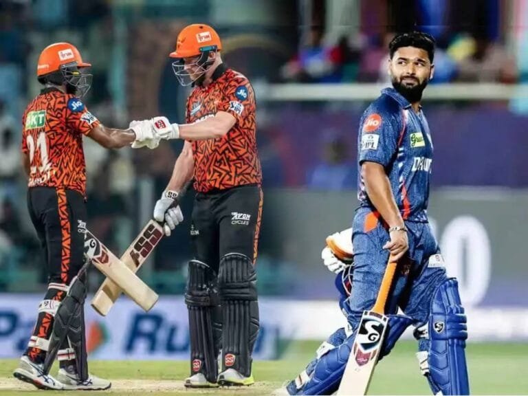 ipl 2025 srh won match by 6 wickets againts lsg and lucknow super giants out from play off race after losing match