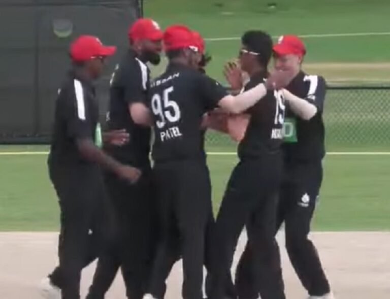 Cricket News Canada Team defear argentina in five balls in Under 19 Cricket