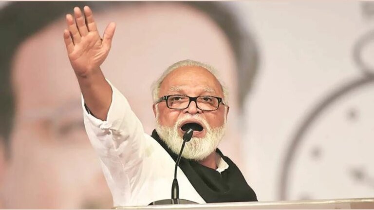 Chhagan bhujbal’s march in mumbai against maratha reservation