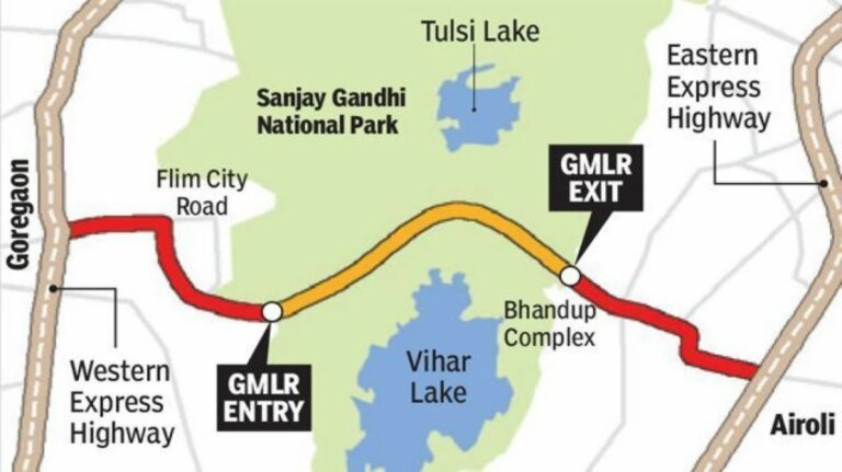 गोरेगाव–मुलुंड लिंक रोडच्या बांधकामस्थळी गंभीर सुरक्षा त्रुटी उघड